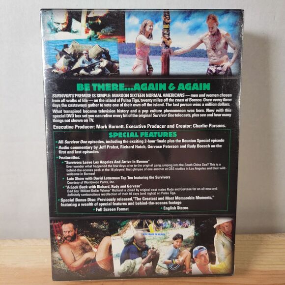 DVD Survivor Borneo: Complete First Season - SEALED - Picture 3 of 3